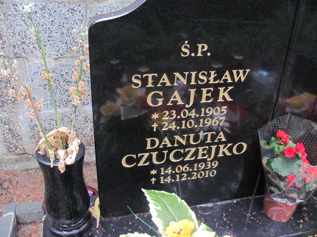 Stanisława Gajek Sopot - Grobonet - Wyszukiwarka osób pochowanych