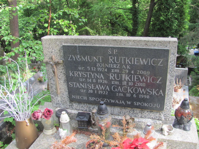 Zygmunt Rutkiewicz 1924 Sopot - Grobonet - Wyszukiwarka osób pochowanych