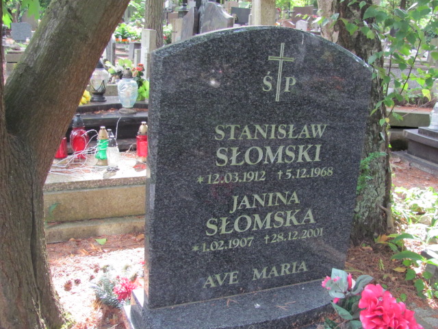 Stanisław Słomski 1912 Sopot - Grobonet - Wyszukiwarka osób pochowanych