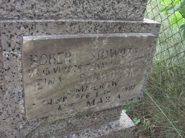 Ewa Sidworska 1906 Sopot - Grobonet - Wyszukiwarka osób pochowanych