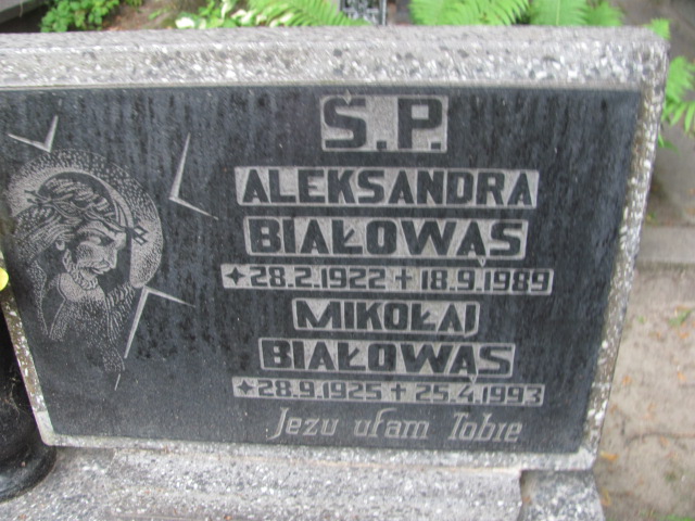 Aleksandra Białowąs 1922 Sopot - Grobonet - Wyszukiwarka osób pochowanych