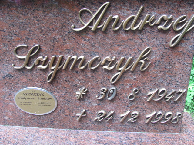 Andrzej Szymczyk 1947 Sopot - Grobonet - Wyszukiwarka osób pochowanych