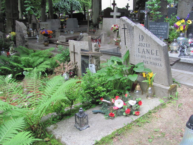 Grób Józef Lange