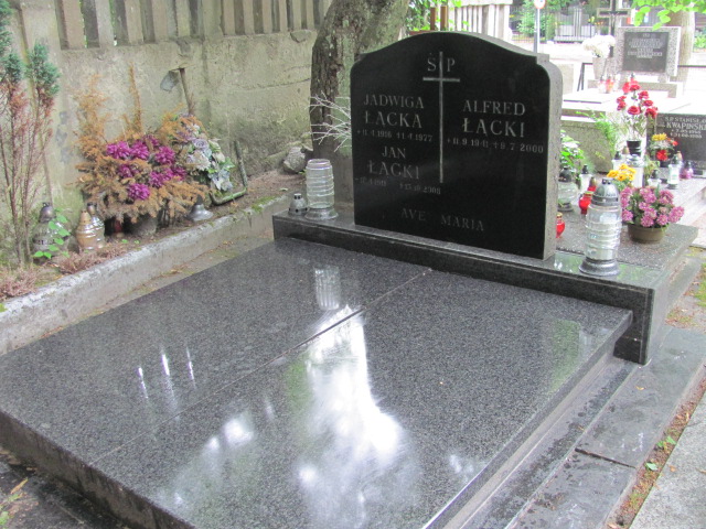 Grób Jadwiga Łącka