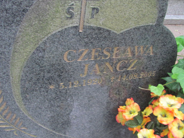 Czesława Jancz 1920 Sopot - Grobonet - Wyszukiwarka osób pochowanych