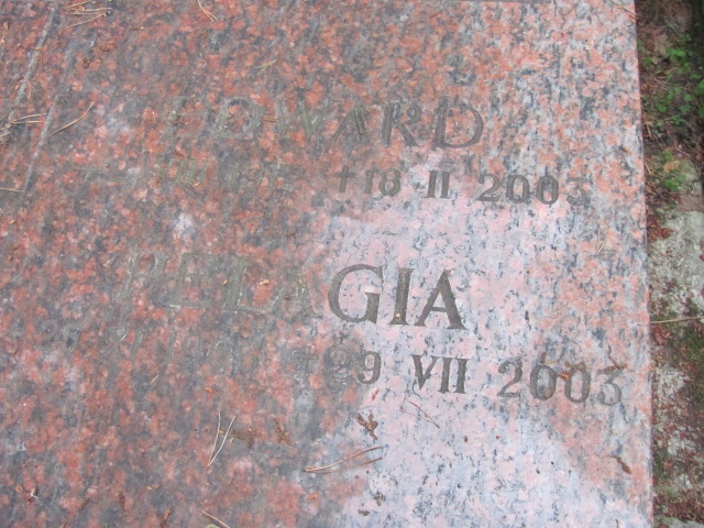 Pelagia Targowska 1906 Sopot - Grobonet - Wyszukiwarka osób pochowanych