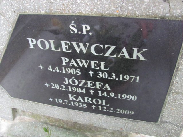 Janina POLEWCZAK 1939 Sopot par. - Grobonet - Wyszukiwarka osób pochowanych