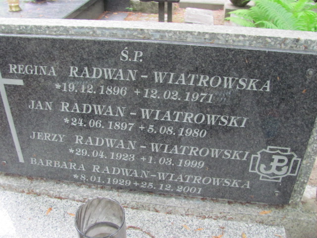 Jerzy Radwan Wiatrowski 1923 Sopot - Grobonet - Wyszukiwarka osób pochowanych
