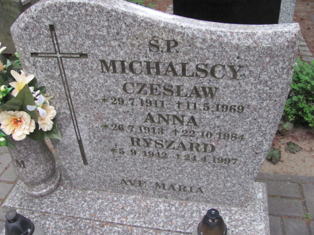 Czesław Michalski 1911 Sopot - Grobonet - Wyszukiwarka osób pochowanych