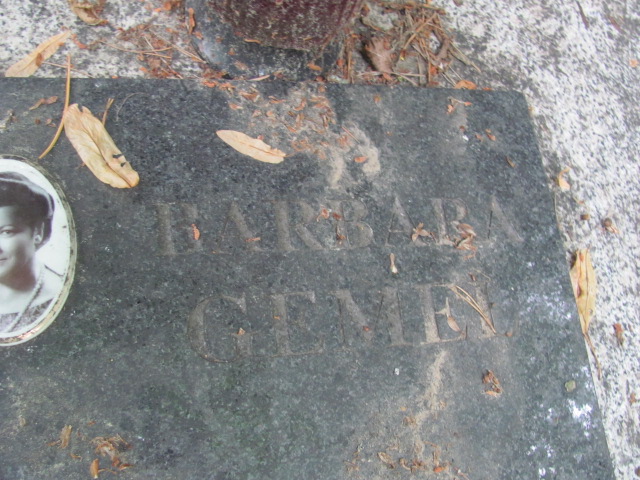 Barbara Gemel 1954 Sopot - Grobonet - Wyszukiwarka osób pochowanych