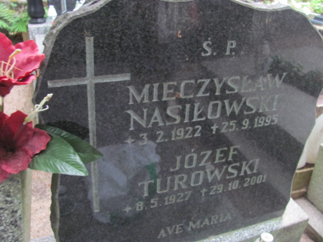 Mieczysław Nasiłowski 1922 Sopot - Grobonet - Wyszukiwarka osób pochowanych