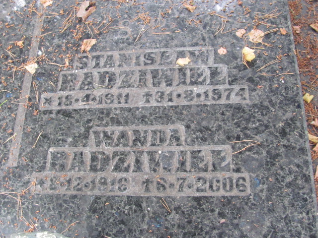 Stanisław Radziwiłł 1911 Sopot - Grobonet - Wyszukiwarka osób pochowanych
