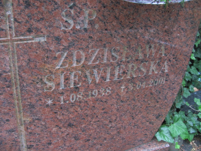 Zdzisława Siewierska 1938 Sopot par. - Grobonet - Wyszukiwarka osób pochowanych