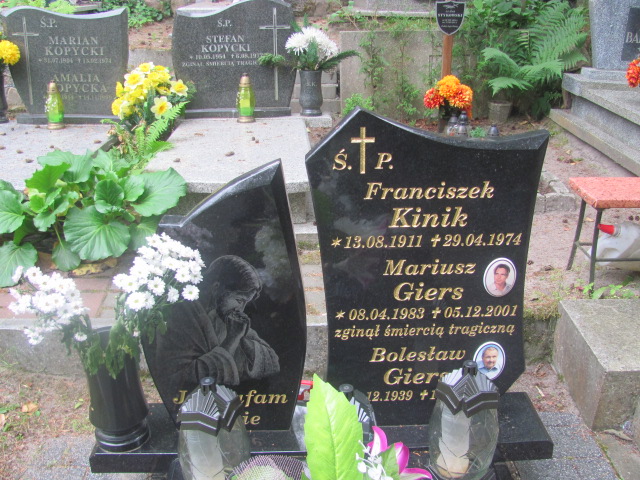 Mariusz Giers 1983 Sopot - Grobonet - Wyszukiwarka osób pochowanych